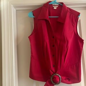 Christopher & Banks sleeveless top. Size XL.